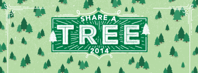 GREEN IS UNIVERSAL SHARE A TREE